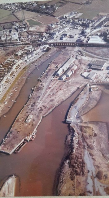 South Quay aerial 1970s